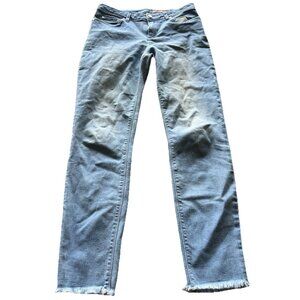 Vince Camuto Classic 70s Flare Leg Jeans Women's Size 27/4 Blue Stretch